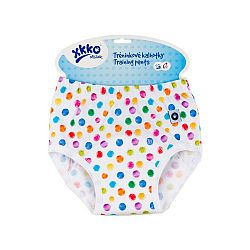 XKKO Tréningové nohavičky Organic Watercolor Polka Dots L