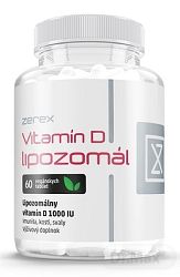 Zerex Vitamín D lipozomál 1000 IU 60 tabliet