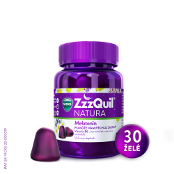 ZzzQuil NATURA želé s príchuťou lesného ovocia 30 ks